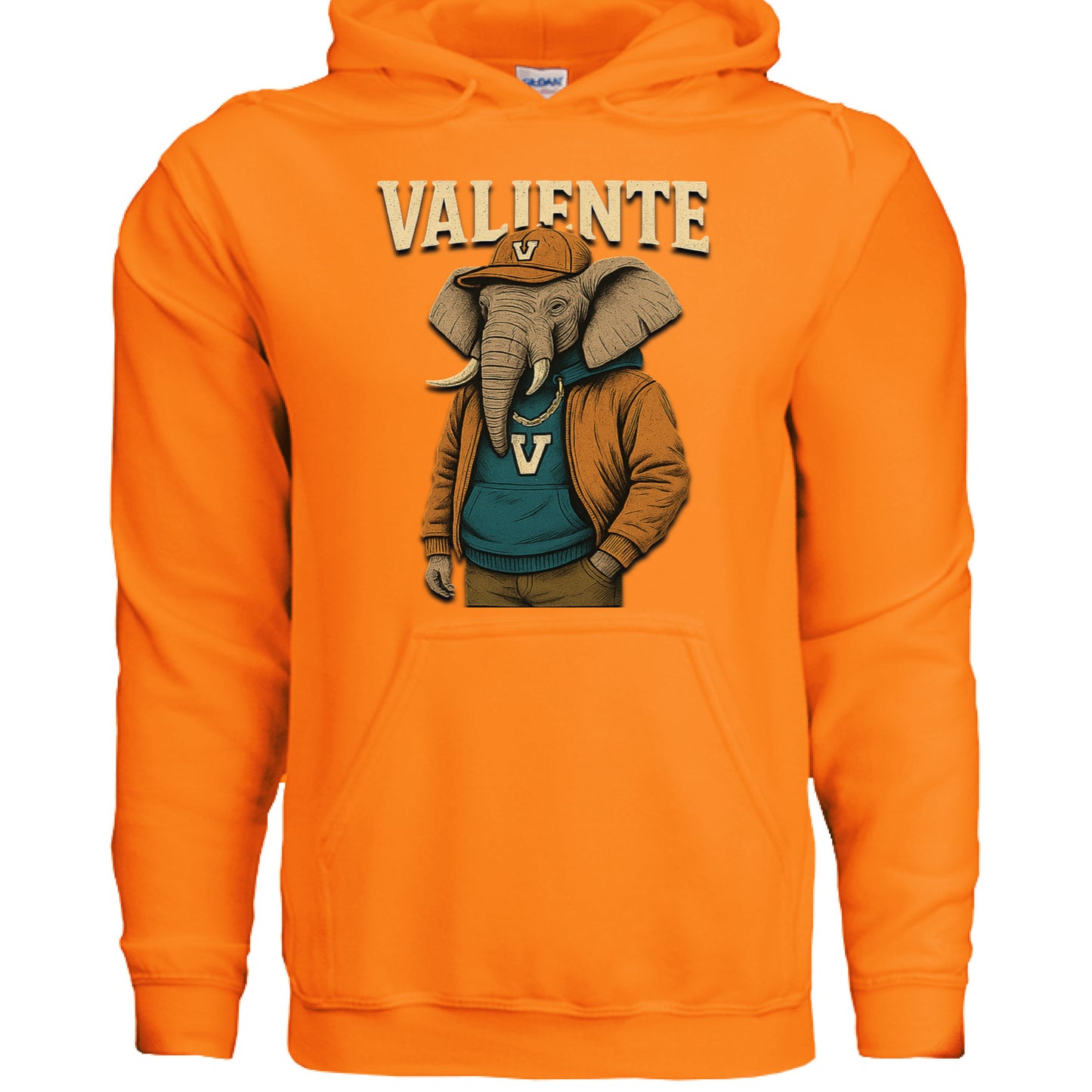 SAFETY ORANGE - FRONT