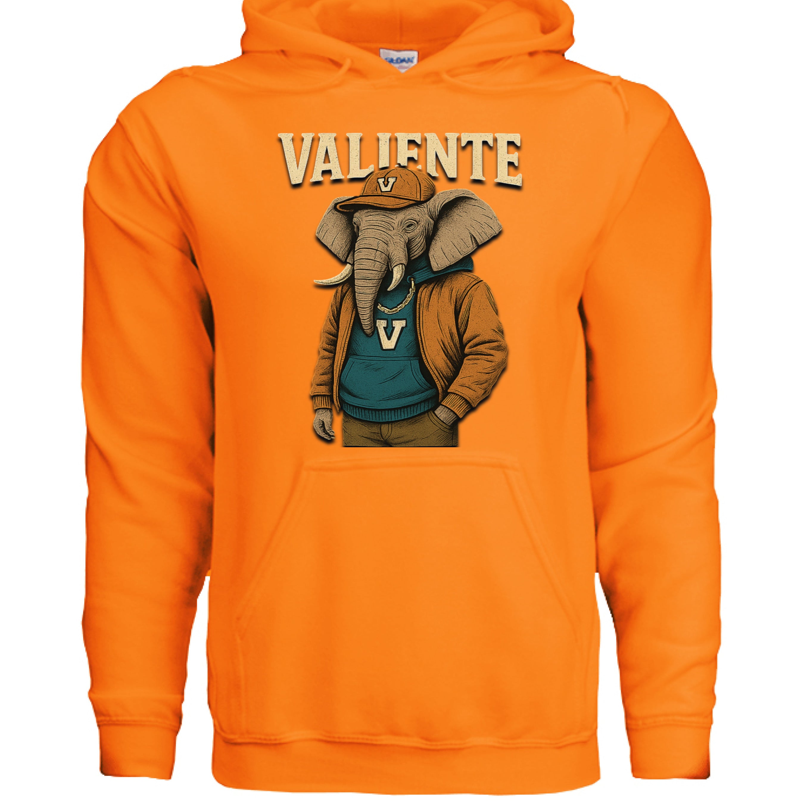 SAFETY ORANGE - FRONT